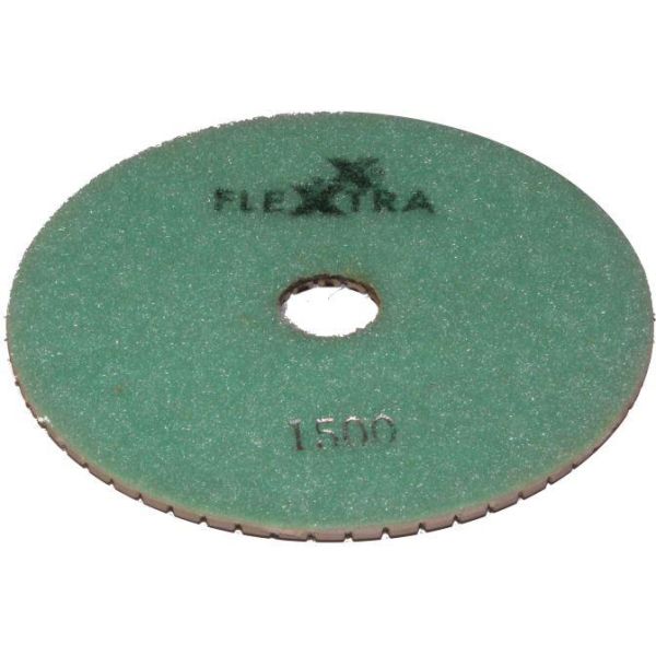 Timanttihiomalaikka Flexxtra 100.25 125 x 4 mm, märkä/kuiva Karkeus 1500