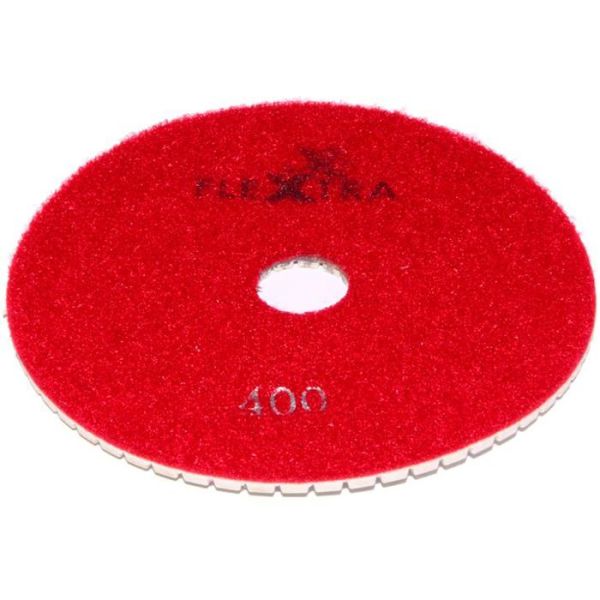 Diamantslipeskive Flexxtra 100.248 125 x 4 mm, våt/tørr Grit 400