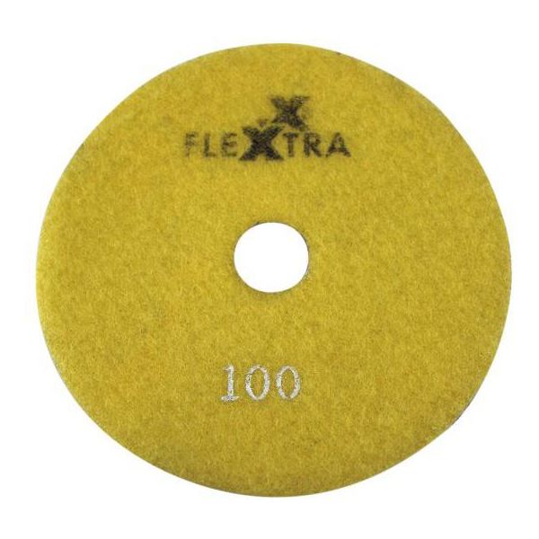 Timanttihiomalaikka Flexxtra 100.170 125 x 4 mm, märkä/kuiva Karkeus 100