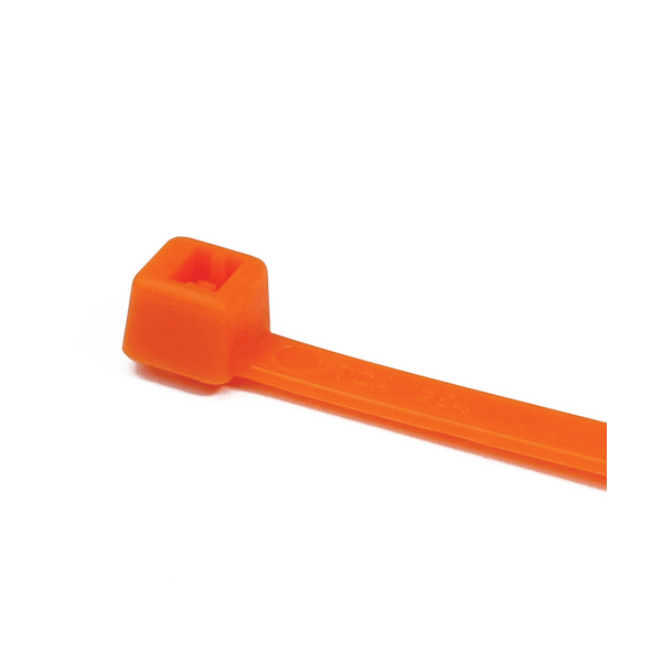 Nippusiteet Hellermann Tyton T50R OG 4,6 x 200 mm, 100 kpl Oranssi