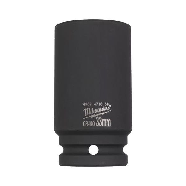 Voimahylsy Milwaukee 4932471650 SHOCKWAVE 3/4", pitkä 33 mm