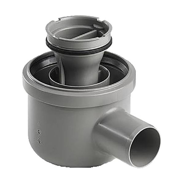 Hjørne afløb Unidrain 7119899 Sideudtag 50 mm