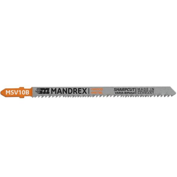 Pistosahanterä Mandrex SHARPCUT VARIA 132 mm, 3–100 mm 