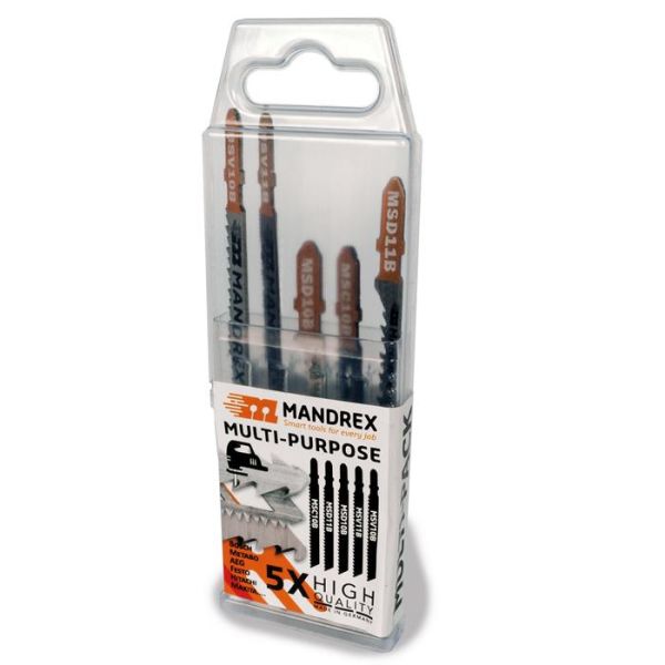 Stiksavklinger Mandrex ULTIMATE SET 5 dele 