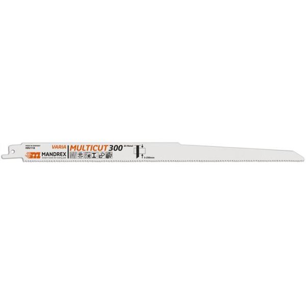Bajonetsavklinger Mandrex MULTICUT VARIA  150 mm