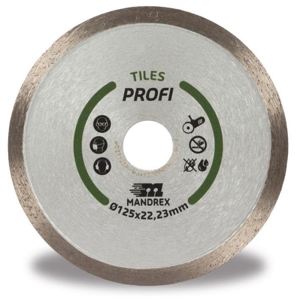 Diamantskæreskive Mandrex Tiles Profi  115 mm