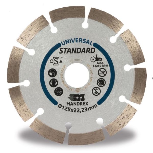 Diamantskæreskive Mandrex Universal Standard  150 mm