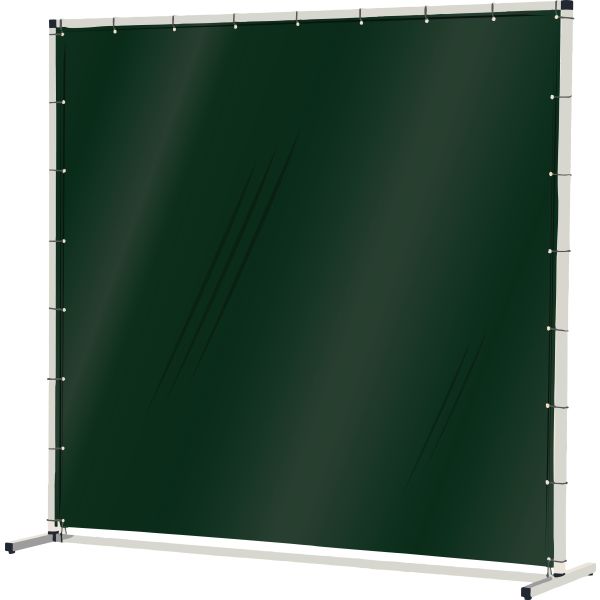 Sveiseskjerm Industridraperier Björndraperiet 104104 1,5 x 1,9 m, transparent Grønn