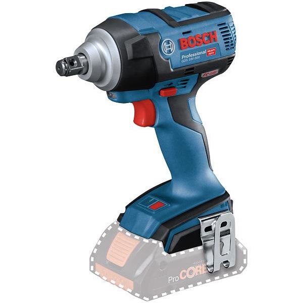 Slagnøgle Bosch GDS 18V-EC 300 uden batteri og oplader 