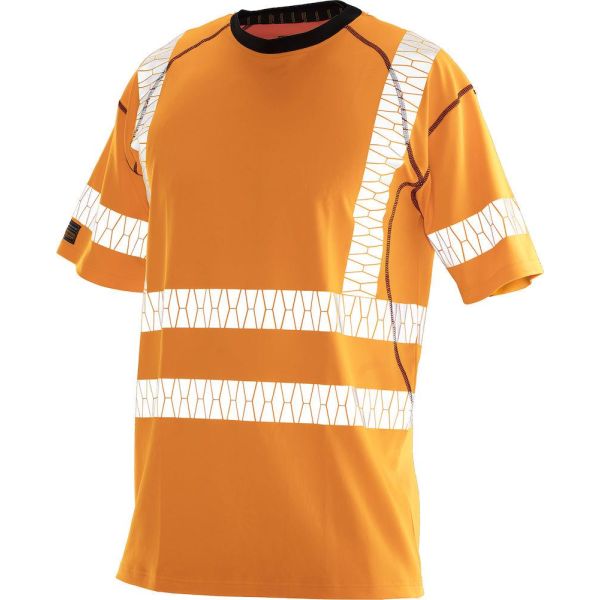 T-skjorte Jobman UV-Pro 5597 oransje, varsel Oransje XS