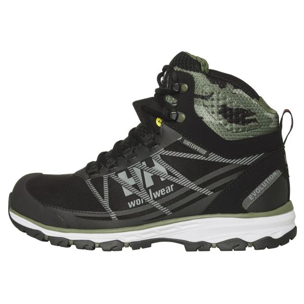 Suojakengät Helly Hansen Workwear Chelsea Evo Mid S3, musta/ camo Musta/Camo 37