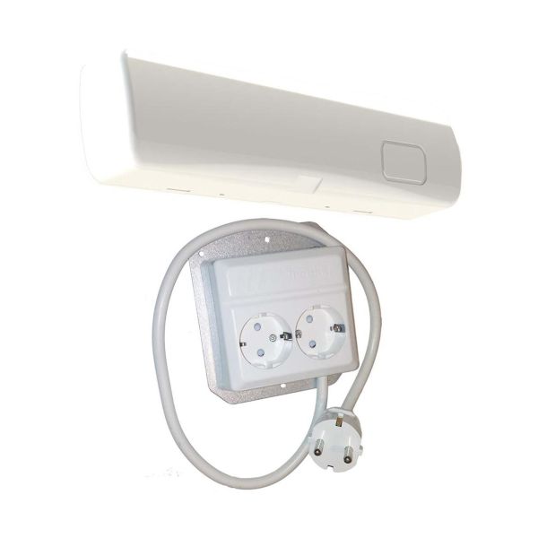 Komfurvagt Rutab 1340230 1-faset, med kabelstativ 
