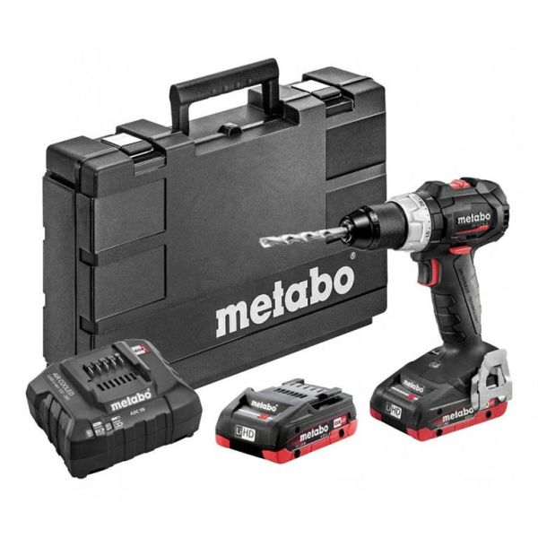 Skruemaskine Metabo BS 18 LT BL SE med batteri og oplader 