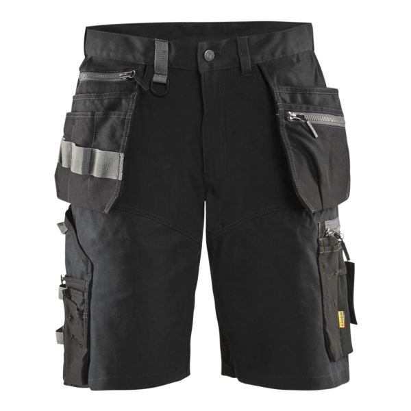 Työshortsit Blåkläder 159813439900C48 joustavat, mustat Koko C48