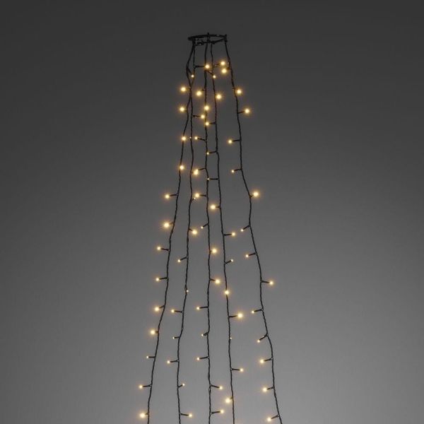 Joulukuusen valosarja Konstsmide 6360-820 30x5 LED, 180 cm, 24V/IP20 