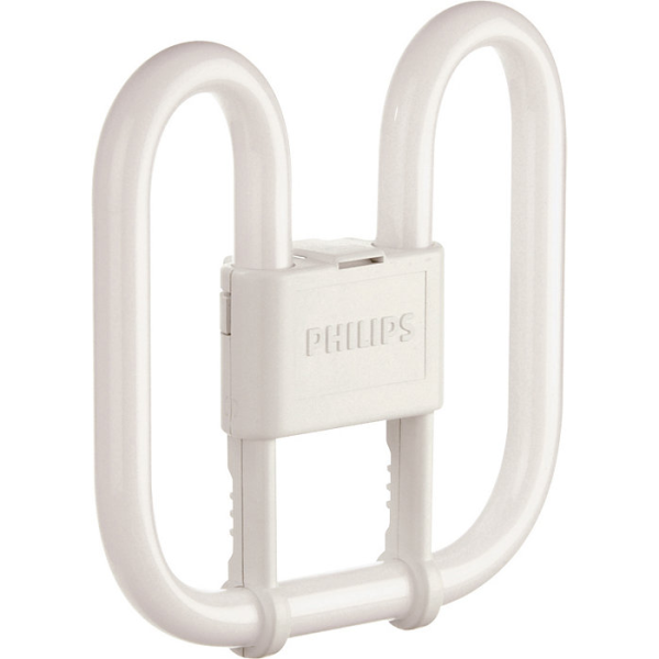 Kompaktlysstofrør Philips PL-Q Pro 28W, 2-benet Lys farve: 827