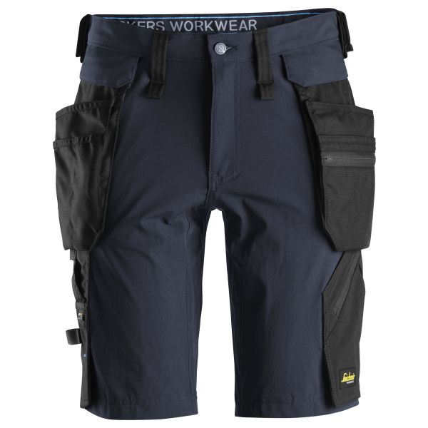 Shorts Snickers Workwear 6108 LiteWork marinblå/svart Marinblå/Svart C44