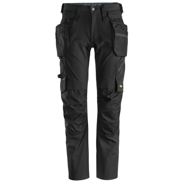 Håndværkerbukser Snickers Workwear 6208 LiteWork sort Sort C50