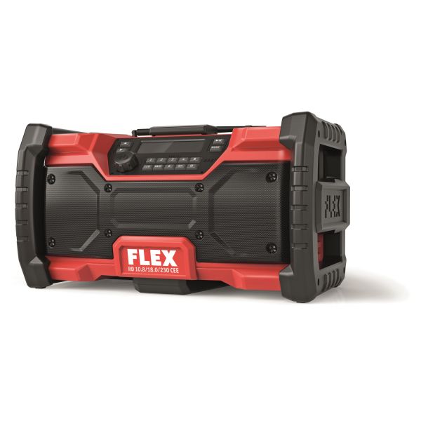 Arbejdsradio Flex RD10.8/18.0/230 uden batteri og oplader 
