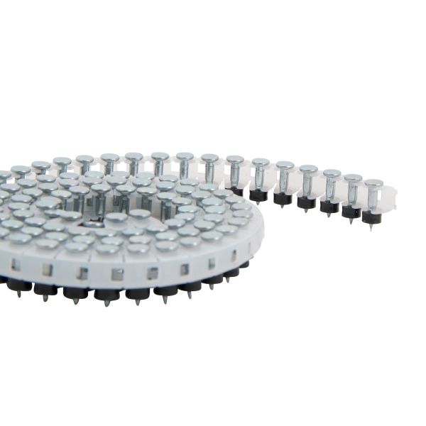 Betongspiker TJEP 839284 Ø3 mm, galv., 2-trinns, 1000-pakning Ø3 x 25 mm