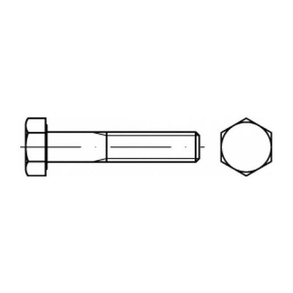 Sekskantskrue REYHER 009318100050090 FZB ISO 4014 4 x 90 mm, 200-pakning