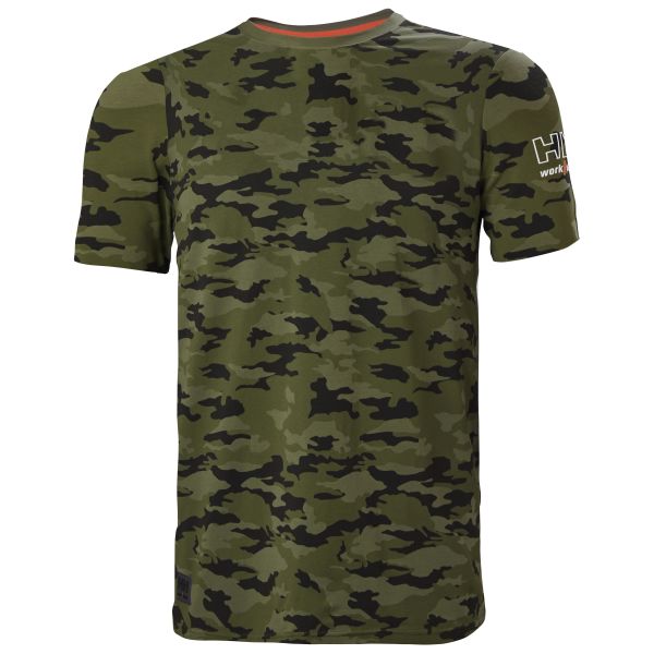 T-shirt Helly Hansen Workwear Kensington 79246_481 kamouflage Kamouflage L