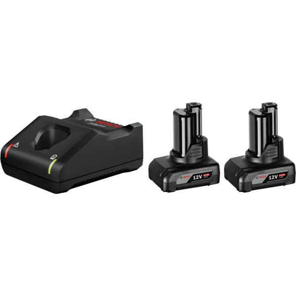 Opladningspakke Bosch GBA 12V 6,0Ah + GAL 12V-40  