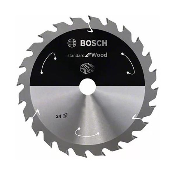 Sahanterä Bosch Standard for Wood 165x1,5x20 mm, 24T 