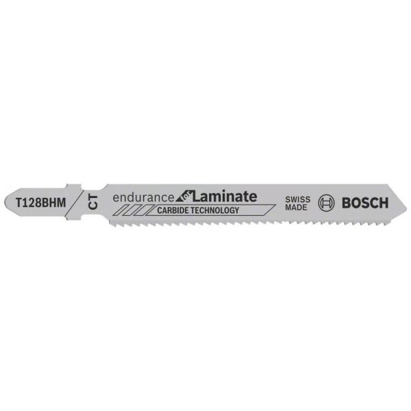 Stikksagblad Bosch T 128 BHM laminat, 3-pakning 
