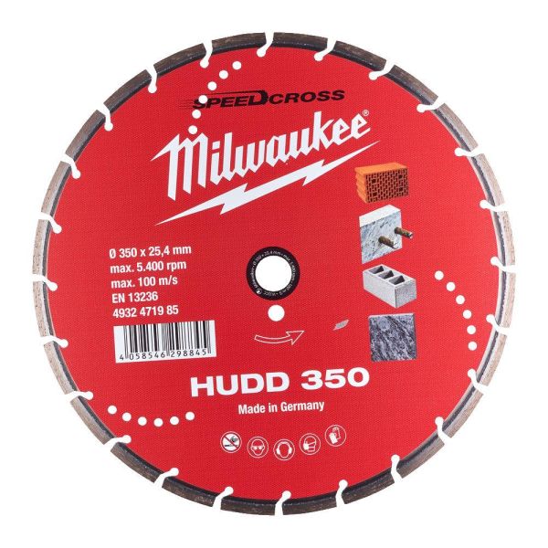 Diamantskæreskive Milwaukee Speedcross  HUDD