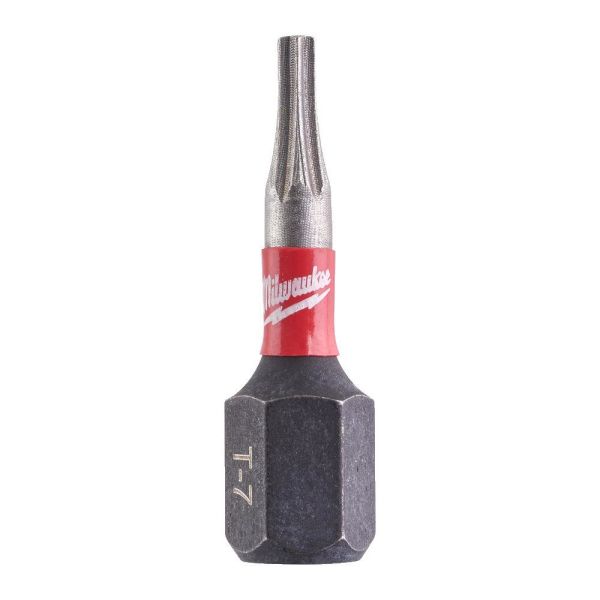 Bits Milwaukee Shockwave leveres i futteral TX7X25 mm 2-pakning