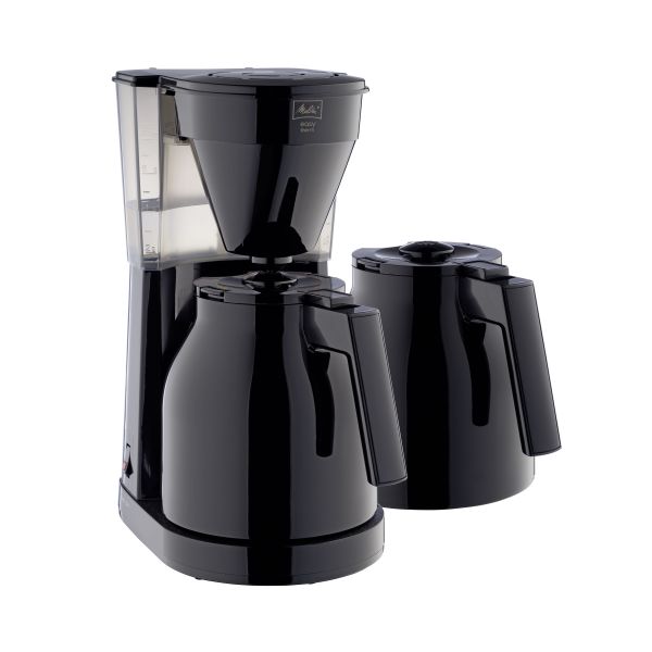 Kaffetrakter med termokanne Melitta Easy 2.0 Therm svart, 2 kanner 
