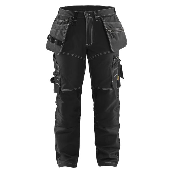 Håndværkerbukser Blåkläder 179013709900C60 med stretch, sort Stl C60