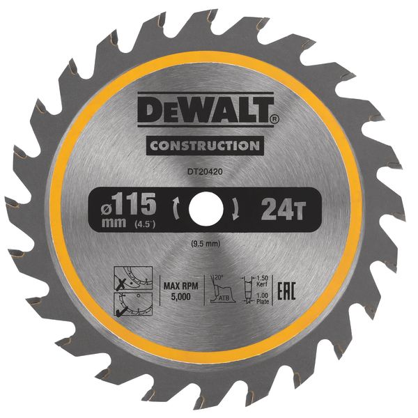 Cirkelsågklinga Dewalt DT20420  
