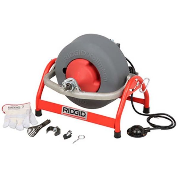 Afløbsrenser Ridgid K-3800 12 mm x 23 m, 1/10 HK 12mm x 23m