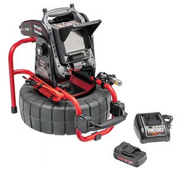 Tcs Ridgid Compact M40 med CS6x VERSA, batteri og oplader 