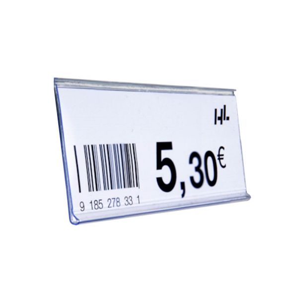Hyllyreunalista HL Display 300104 Itsekiinnittyvä 26 x 885 mm