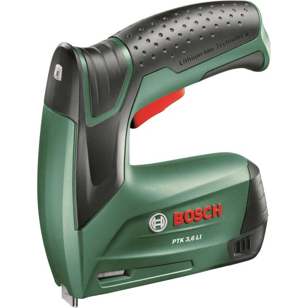 Stiftepistol Bosch DIY PTK 3,6 LI med 1000 klammer 