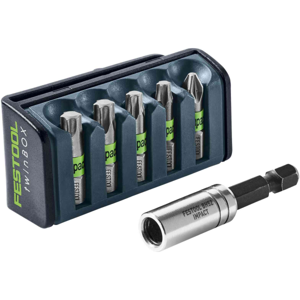 Bitssæt Festool BT-IMP SORT1 med magnetisk bitholder 