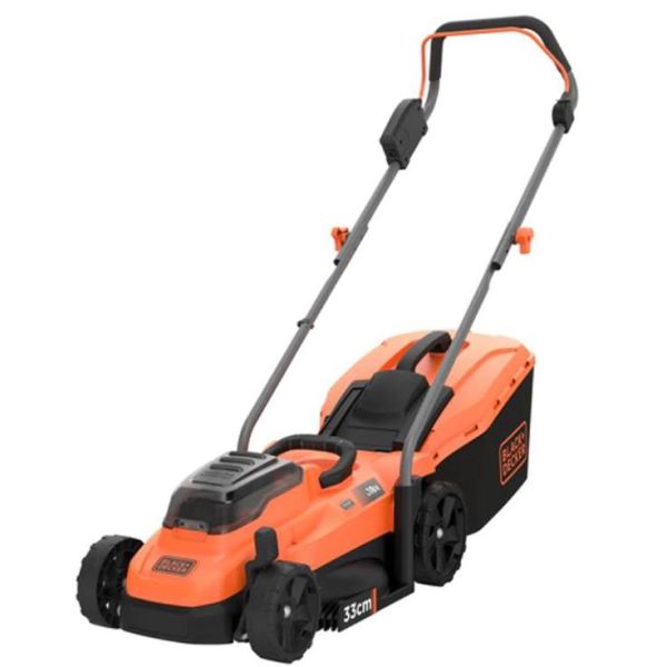 Plæneklipper Black & Decker BCMW33184L2-QW med 2 stk 4,0 Ah batterier og oplader 