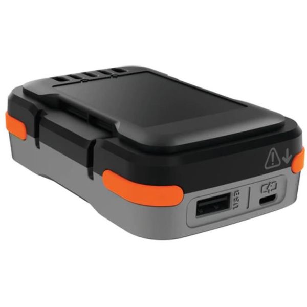USB-batteri Black & Decker BDCB12B-XJ 12 V, 1,5 Ah 