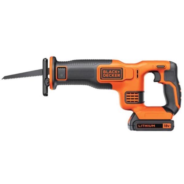 Bajonetsav Black & Decker BDCR18-QW med batteri og oplader 