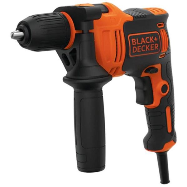 Bore-/skruemaskine Black & Decker BEH550-QS 550 W 