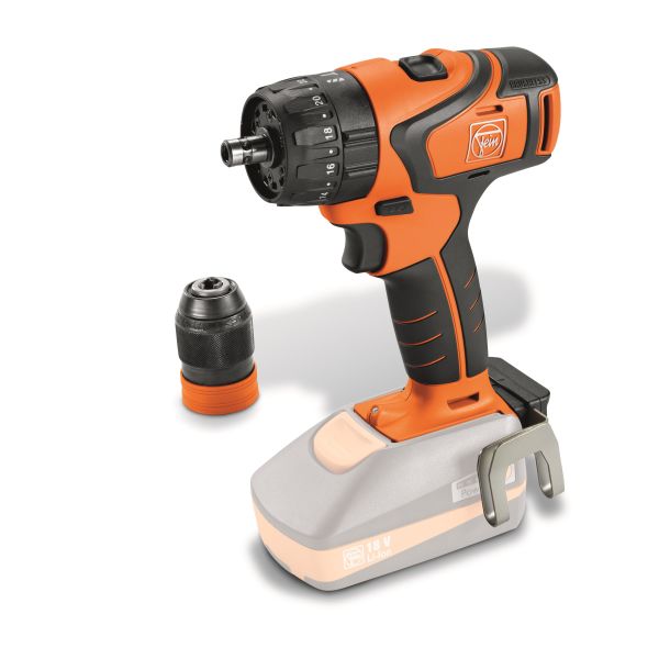 Bore-/skruemaskine Fein ASB 18 Q SELECT uden batteri og oplader 