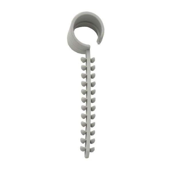 Putkikiinnike Castor 1323278 yksinkertainen, joustava 25-32 mm