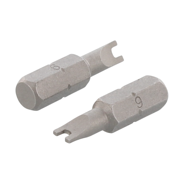Sikkerhedsbits Schäfer & Peters 91096 til to-huls drift, 1/4&quotx25 SP-6