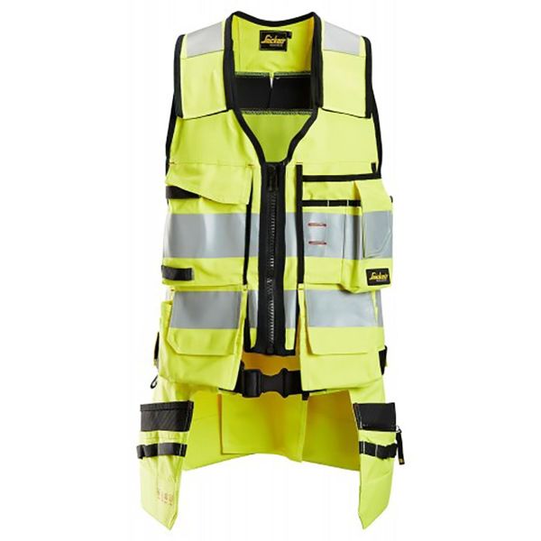Liivi Snickers Workwear 4260 ProtecWork palonkestävä, huomioväri, keltainen M