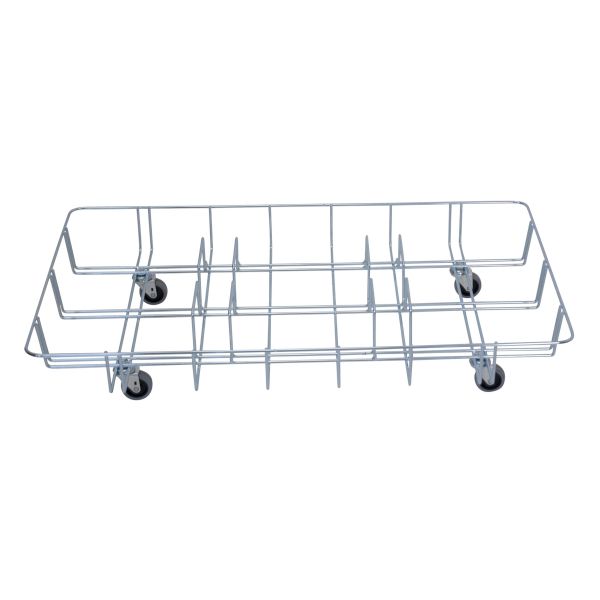 Trådvagn Hykab 53052 för sopkärl För 3 x 60 l sopkärl (Patricia)