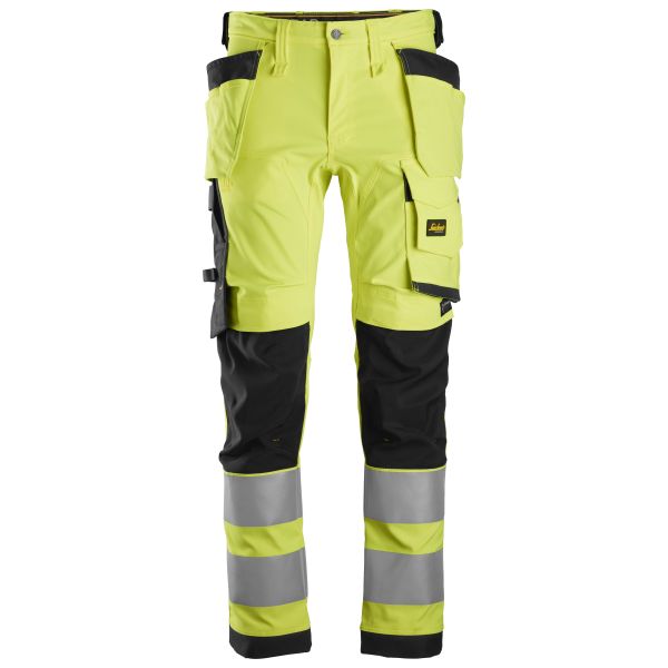 Håndværkerbukser Snickers Workwear 6243 AllroundWork Bemærk, gul/sort Hi-Vis, gul/sort C46