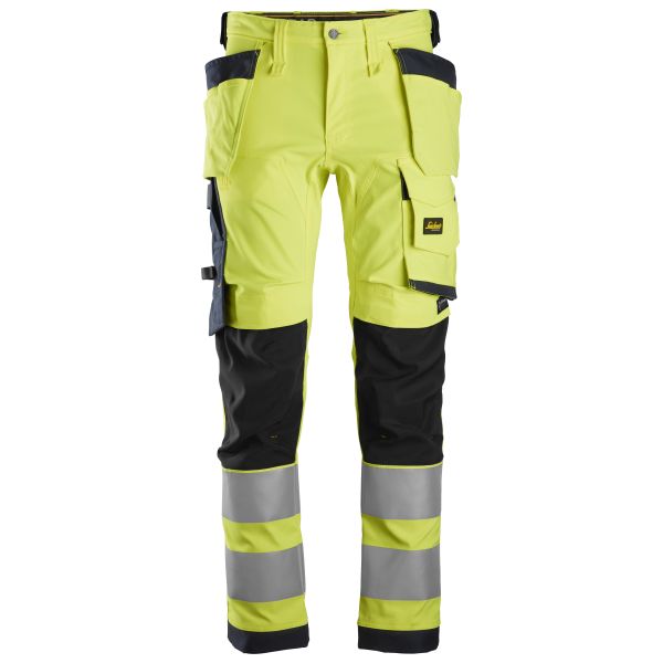 Håndværkerbukser Snickers Workwear 6243 AllroundWork Bemærk, gul/marineblå Hi-Vis, gul/marine C156